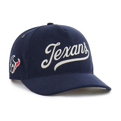 Men's '47 Navy Houston Texans Golden Age Corduroy Hitch Adjustable Hat