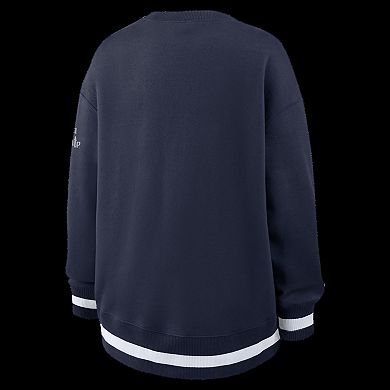 Women's Nike Navy Penn State Nittany Lions Oversized Legacy Phoenix Sweatshirt