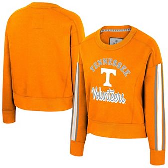 Women's Colosseum Tennessee Orange Tennessee Volunteers Honeymoon Sweatshirt