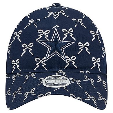 Women's New Era Navy Dallas Cowboys Ribbon 9TWENTY Adjustable Hat