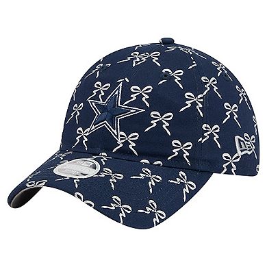 Women's New Era Navy Dallas Cowboys Ribbon 9TWENTY Adjustable Hat