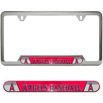 Logo Brands Los Angeles Angels Embossed License Plate Frame