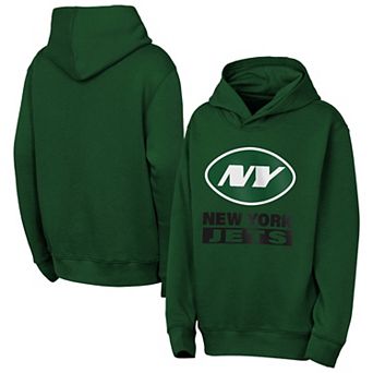 Youth Outerstuff Green New York Jets Back to Basics Hoodie