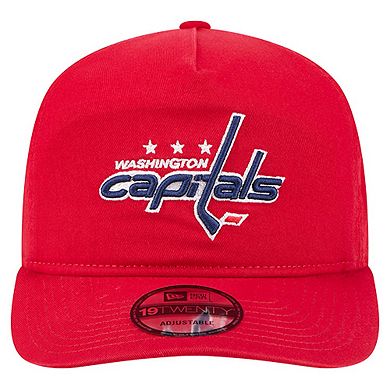 Men's New Era Red Washington Capitals 19TWENTY Adjustable Hat