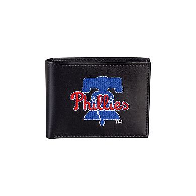 Philadelphia Phillies Synthetic Leather Embroidered Bifold Wallet