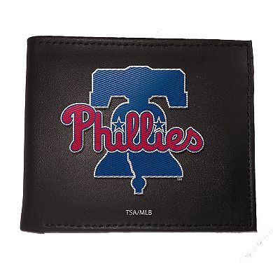 Philadelphia Phillies Synthetic Leather Embroidered Bifold Wallet