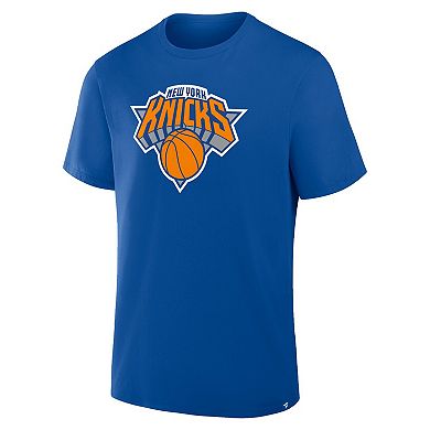 Men's Fanatics Blue New York Knicks Essential Legacy T-Shirt