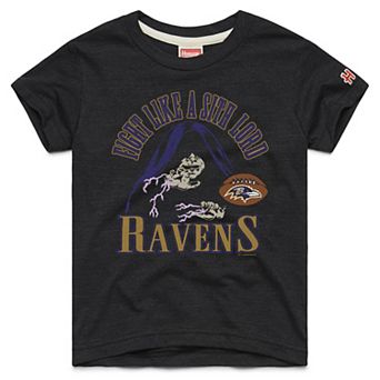 Youth Homage Black Baltimore Ravens Star Wars x NFL Tri-Blend T-Shirt