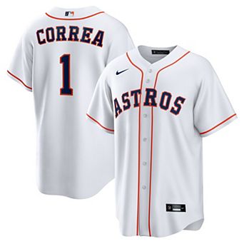 Men's Nike Carlos Correa White Houston Astros Home Replica Jersey