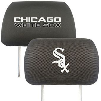 Logo Brands Chicago White Sox Car Head Rest Cover