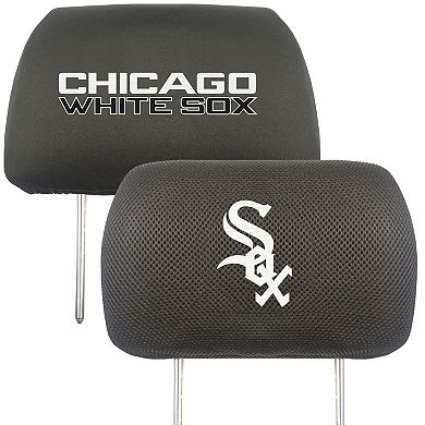 Logo Brands Chicago White Sox Car Head Rest Cover