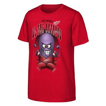 Youth Outerstuff Red Detroit Red Wings Mascot Highlight T-Shirt