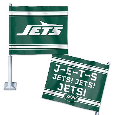 WinCraft New York Jets Double-Sided Car Flag