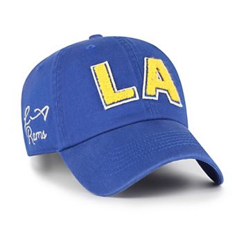 Women's '47 Royal Los Angeles Rams Zoey Clean Up Adjustable Hat