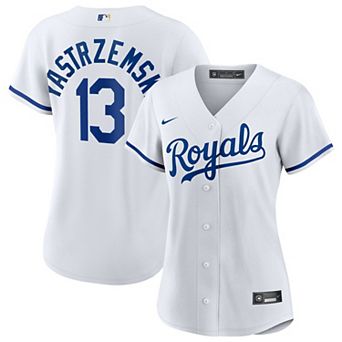 Women's Nike Mike Yastrzemski White Kansas City Royals Home Replica Jersey