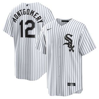 Men's Nike Colson Montgomery White Chicago White Sox Home Replica Jersey