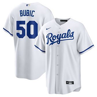Men's Nike Kris Bubic White Kansas City Royals Home Replica Jersey