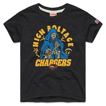 Youth Homage Black Los Angeles Chargers Star Wars x NFL Tri-Blend T-Shirt
