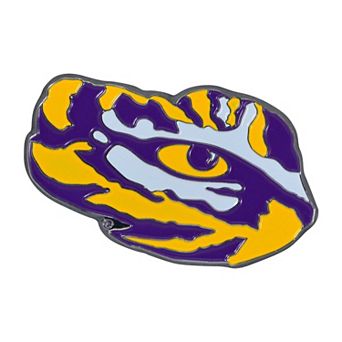 Logo Brands LSU Tigers Embossed Color Auto Emblem
