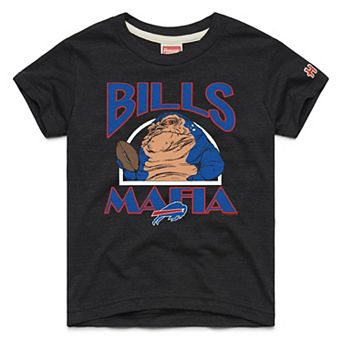 Youth Homage Black Buffalo Bills Star Wars x NFL Tri-Blend T-Shirt