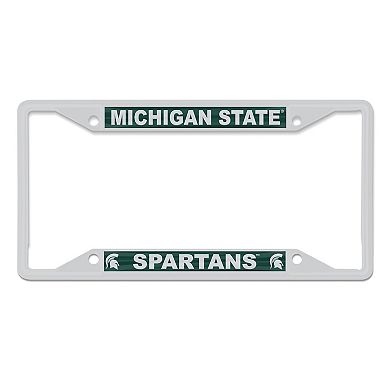 WinCraft Michigan State Spartans License Plate Frame
