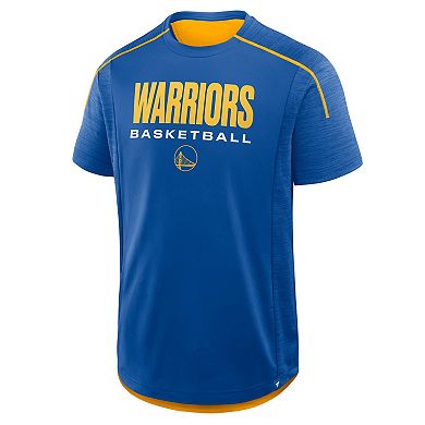 Men's Fanatics Royal Golden State Warriors Inbound Pass Play Practice T-Shirt