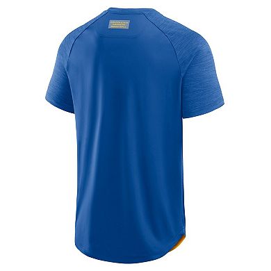 Men's Fanatics Royal Golden State Warriors Inbound Pass Play Practice T-Shirt