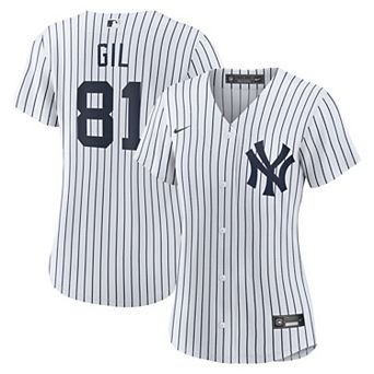 Women's Nike Luis Gil White New York Yankees Home Replica Jersey
