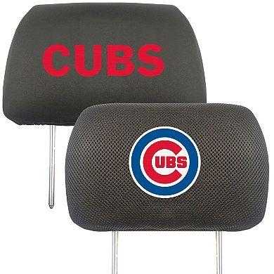 Logo Brands Chicago Cubs Car Head Rest Cover