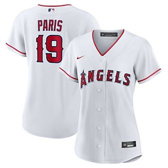 Women's Nike Kyren Paris White Los Angeles Angels Home Replica 1.0 Player Jersey
