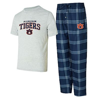 Men's Concepts Sport Auburn Tigers T-Shirt & Pants Sleep Set