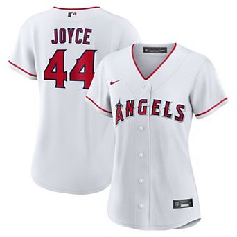 Women's Nike Ben Joyce White Los Angeles Angels Home Replica Jersey