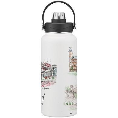 Arkansas Razorbacks Laura Wilcox Watercolors 34oz. Water Bottle