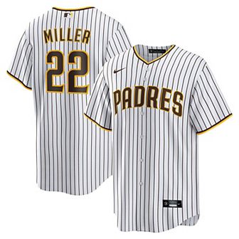 Men's Nike Mason Miller White San Diego Padres Home Replica Jersey