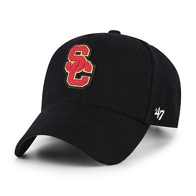 Unisex '47 Black USC Trojans Collections Golden Age Offside DT Adjustable Hat
