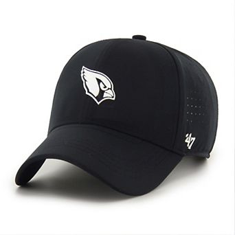 Men's '47 Black Arizona Cardinals Vent MVP Adjustable Hat