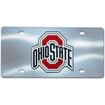 Logo Brands Ohio State Buckeyes Diecast License Plate