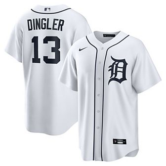 Men's Nike Dillon Dingler White Detroit Tigers Home Replica Jersey