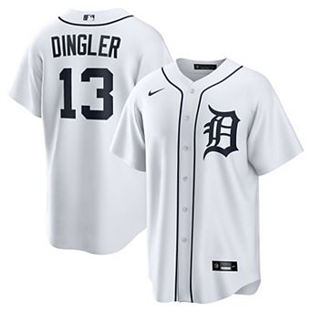 Men's Nike Dillon Dingler White Detroit Tigers Home Replica Jersey