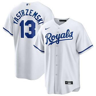 Men's Nike Mike Yastrzemski White Kansas City Royals Home Replica Jersey