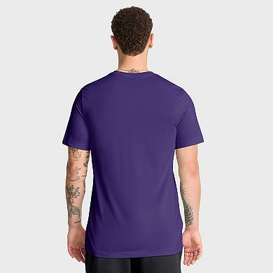 Men's Nike Purple LSU Tigers Basketball Icon Legend T-Shirt