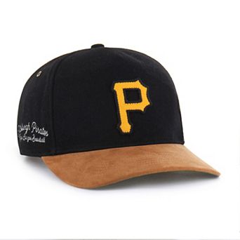 Men's '47 Black Pittsburgh Pirates Gold Age Hitch Adjustable Hat