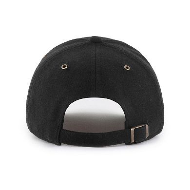 Men's '47 Black Pittsburgh Pirates Gold Age Hitch Adjustable Hat