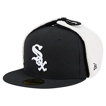 Men's New Era Black Chicago White Sox Dog Ear Classic 59FIFTY Fitted Hat