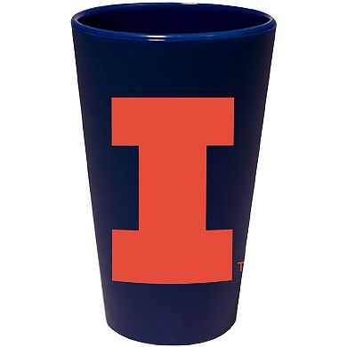 WinCraft Illinois Fighting Illini 16oz. Silicone Pint Glass