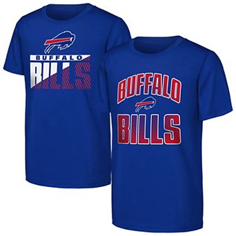 Youth Outerstuff Royal Buffalo Bills Never Quit 2-Pack T-Shirt Set