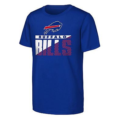 Youth Outerstuff Royal Buffalo Bills Never Quit 2-Pack T-Shirt Set