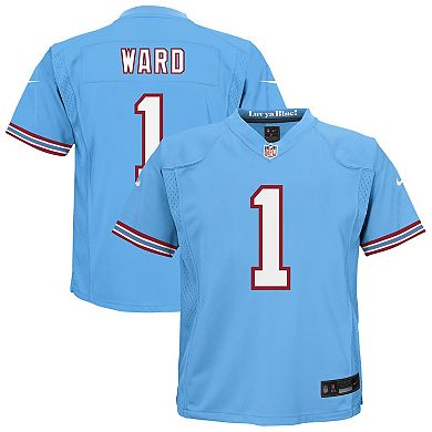 Preschool Nike Cameron Ward Light Blue Tennessee Titans Alternate 2 Player Game Jersey