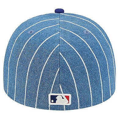 Men's New Era Blue/Royal Los Angeles Dodgers Parallel A-Frame 59FIFTY Fitted Hat