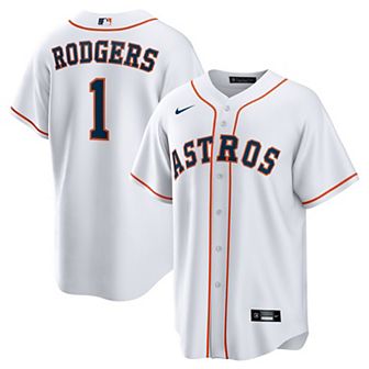 Men's Nike Brendan Rodgers White Houston Astros Home Replica Jersey